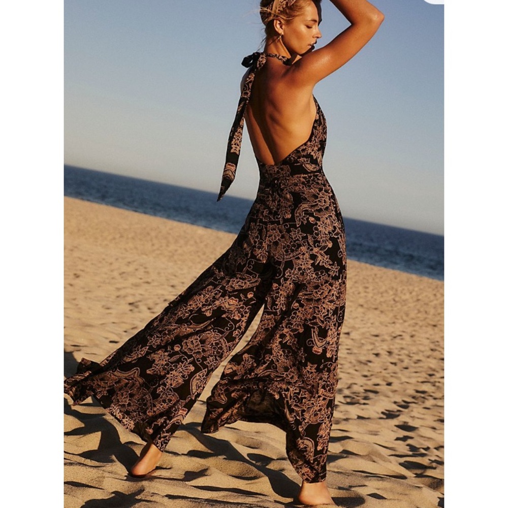🆕 Free People FP Kissing Sunlight Jumpsuit SMALL